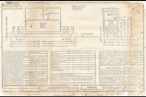 Caboose Diagram: N6A /N9