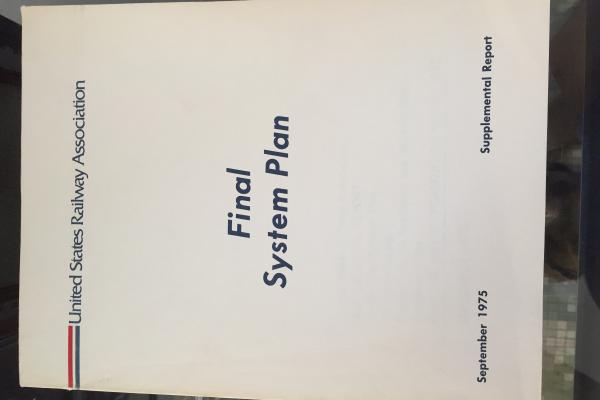 Final System Plan, Supplemental Report, September 1975
