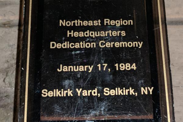 Northeast Region Headquarters Dedication Ceremony keepsake