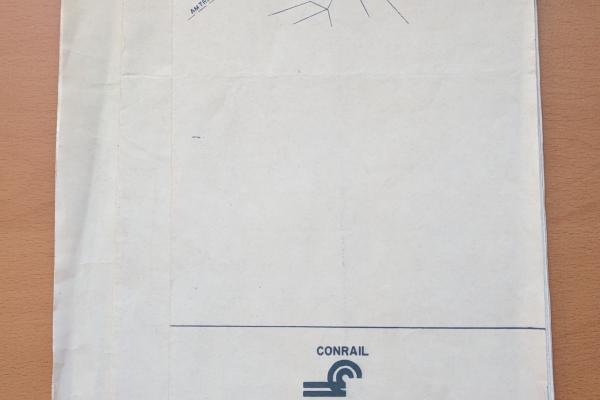 Conrail Tonnage Map 1977