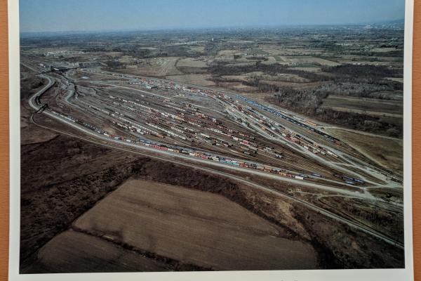 Promotional photo: Selkirk Yard, near Albany, N.Y., is one of the largest classification yards on Conrail's system.