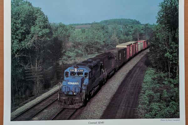 Promotional photo: Conrail SD40