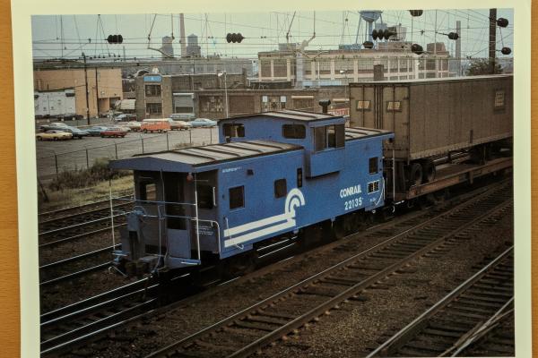 Promotional photo: Conrail Caboose