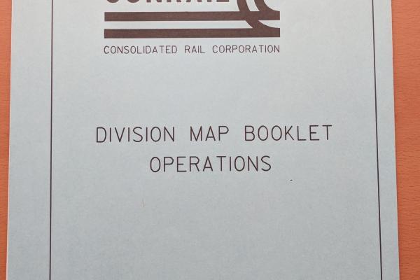 Divison Map Booklet March 1985