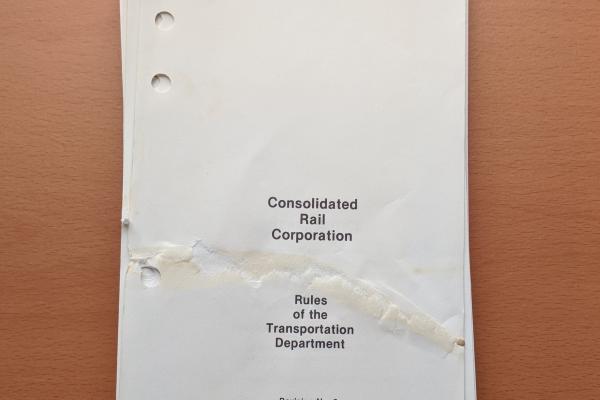 Rules of the Trasnportation Department Revision No 2. Effective January 1 1985