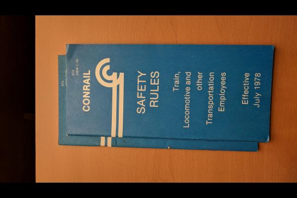 S7-A (New-7-78) Safety Rules Train, Locomotive and other Transportation Employees, Effective July 1978 (x2)