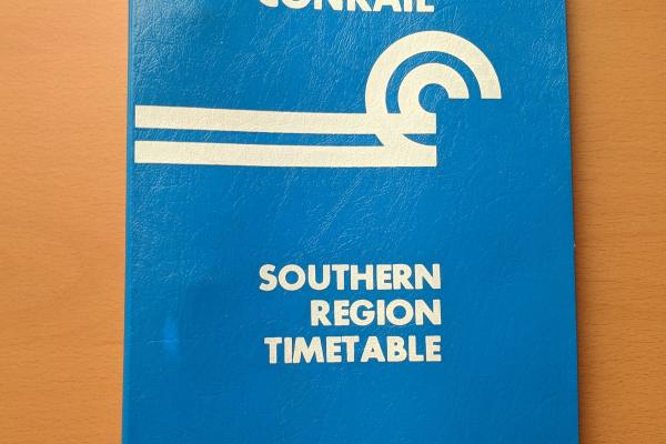 Conrail Southern Region Employee Timetable, 1976-11-14, No. 1