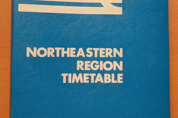 Conrail Northeastern Region Employee Timetable, 1979-06-18, No. 1
