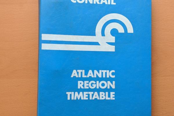 Conrail Atlantic Region Employee Timetable, 1980-04-27, No. 1