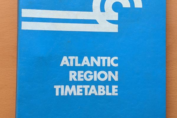 Conrail Atlantic Region Employee Timetable, 1980-04-27, No. 1