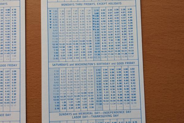 Conrail and SEPTA Schedule - Fishers, Wister, Germantown, Washington Lane, Stenton, and Philadelphia - 1979-06-03