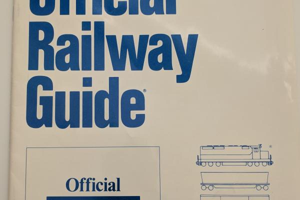The Official Railway Guide Official ConRail Edition April 1976
