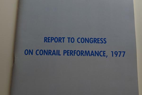USRA Report to Congress on Conrail Performance, 1977