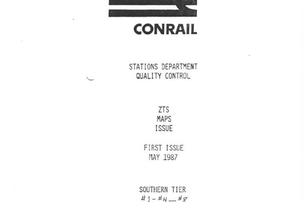 ZTS Maps, Southern Tier, May 1987