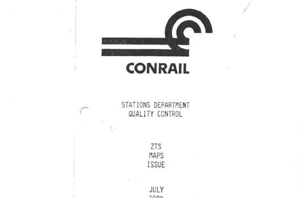 ZTS Maps, Youngstown Division, July 1984