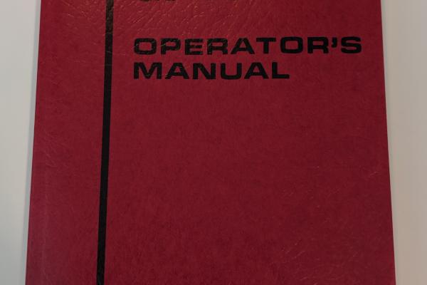 EMD GP40X Operators Manual, labeled Loco Group Master Copy 3-29-79