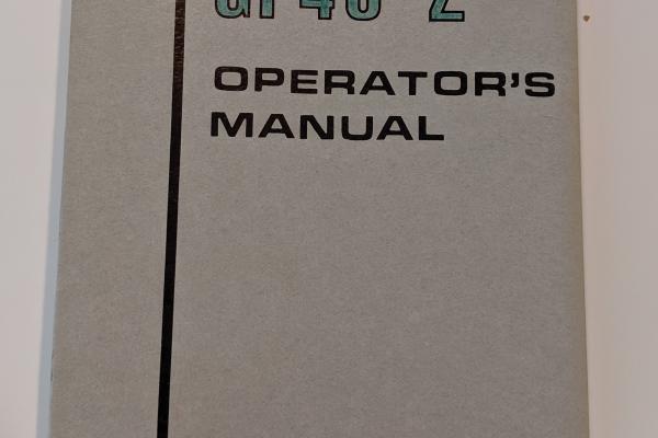EMD GP40-2 Operators Manual