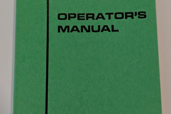 EMD GP38-2 Operators Manual