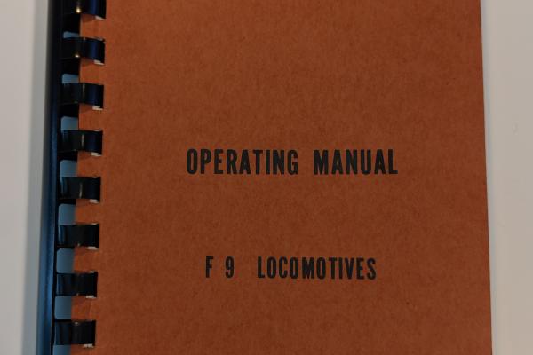 EMD F9, FP9 and FL9 Operating Manual, Metropolitan Region