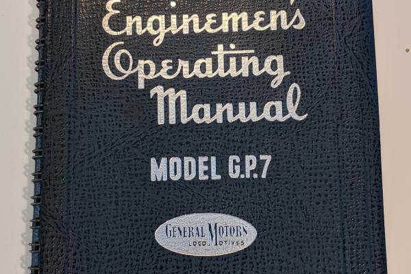 EMD GP7 Operating Manual