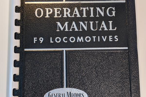 EMD F9 Operating Manual