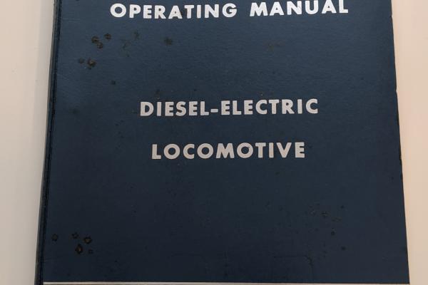 GE Diesel Electric Locomotive Operating Manual GEJ-3856A