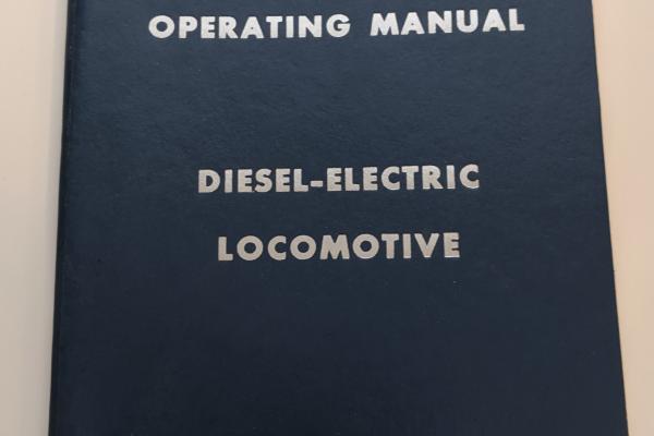 GE Diesel Electric Locomotive Operating Manual GEJ-3856C