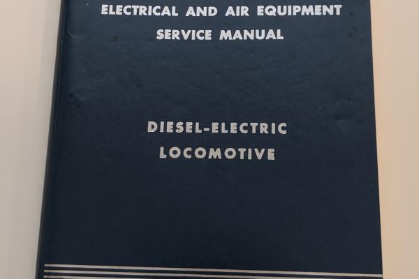 GE Diesel Electric Locomotive Electrical and Air Equipment Service Manual