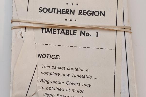 Conrail Southern Region Employee Timetable, 1980-04-27, No. 1