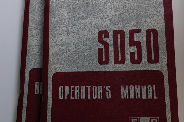 EMD SD50 Operator's Manual 3rd Edition, June 1983