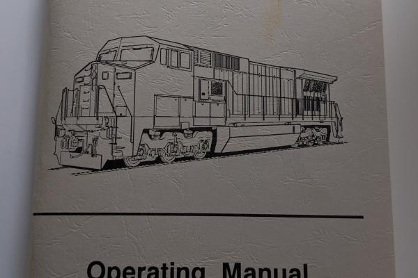 GE Dash 8-40BW, Dash 8-40CW Locomotive operating manual GEJ-6724B