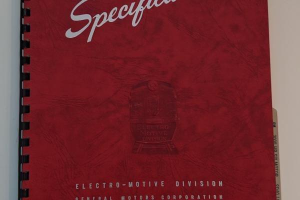 Locomotive Specifications Booklet: EMD SD40