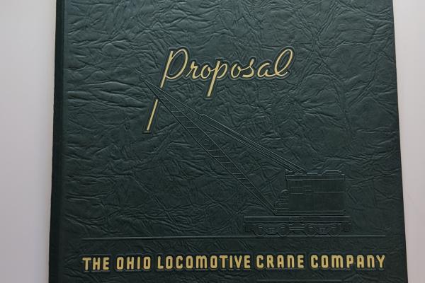 Ohio Locomotive Crane Company Proposal