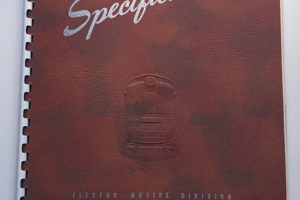 Locomotive Specifications Booklet: EMD SD24B Specification 8041 March 2 1959