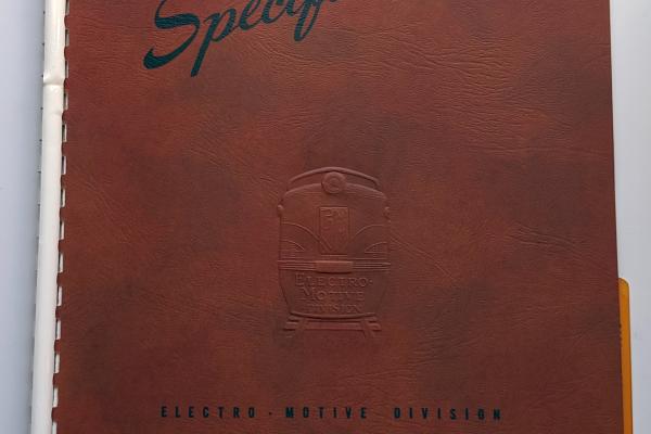 Locomotive Specifications Booklet: EMD DD35 Specification 8049 June 1 1963