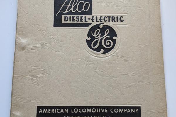 Locomotive Specificiations Booklet: Alco 1000 BHP Road Switcher Locomotive (RS-1) E-1641 marked EP-200A 1641