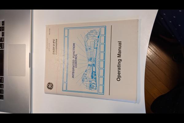 GE C40-8W Operators Manual: Dash 8 IFCs GEJ-6736