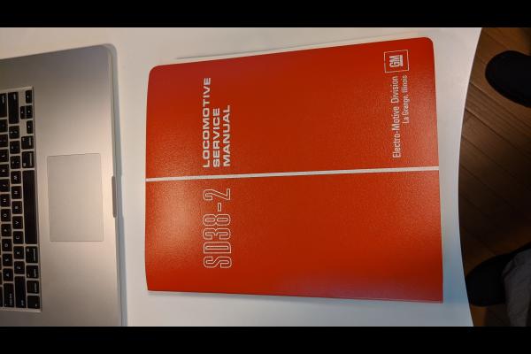 EMD SD38-2 Locomotive Service Manual
