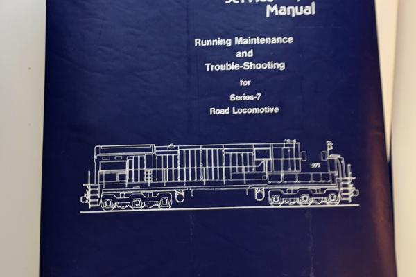 GE Series 7 Road Locomotive Service Information Manual GEK-30150 First Edition, August 1978