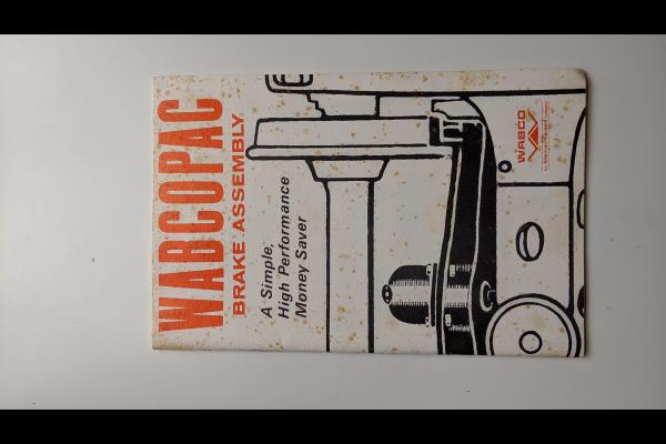 Sales Brochure: WABCOPAC Brake Assembly