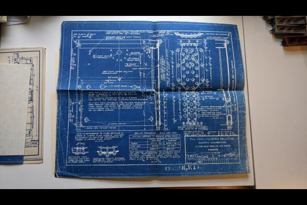 Electric Locomotive Steam Heat Boiler Modifications Drawing