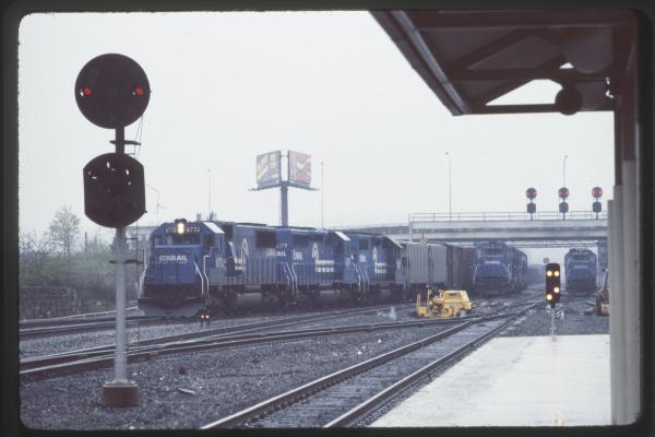Conrail 6772 Altoona PA on 5/4/89
