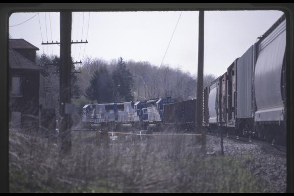 Conrail 6301 in Gallitzin PA on 5/4/89