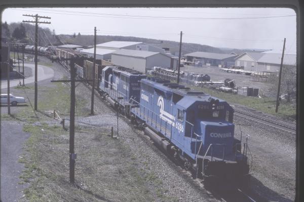 Conrail 6286 in Gallitzin PA on 5/4/89
