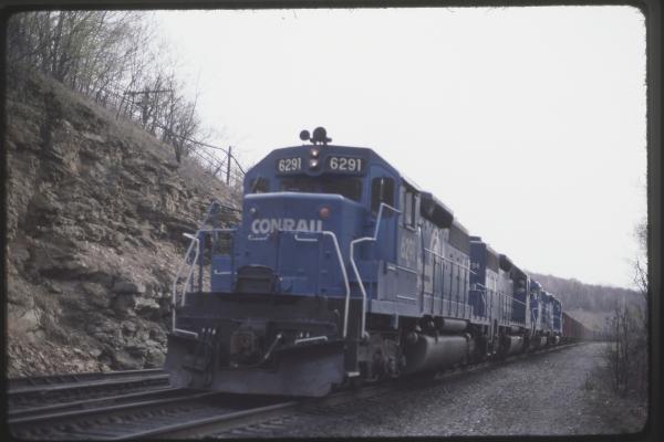 Conrail 6291 in Altoona PA on 5/4/89