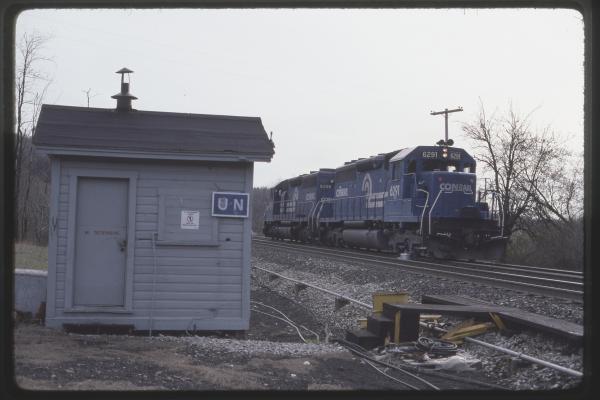 Conrail 6291 in Cresson PA on 5/4/89