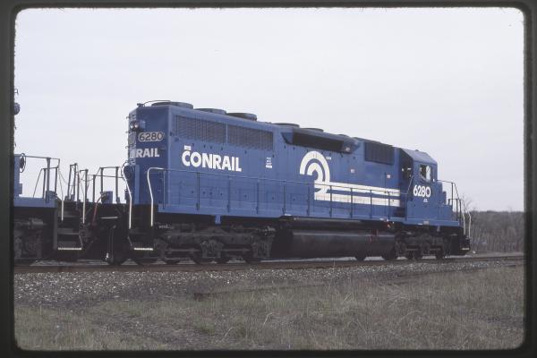 Conrail 6280 in Cresson PA on 5/4/89