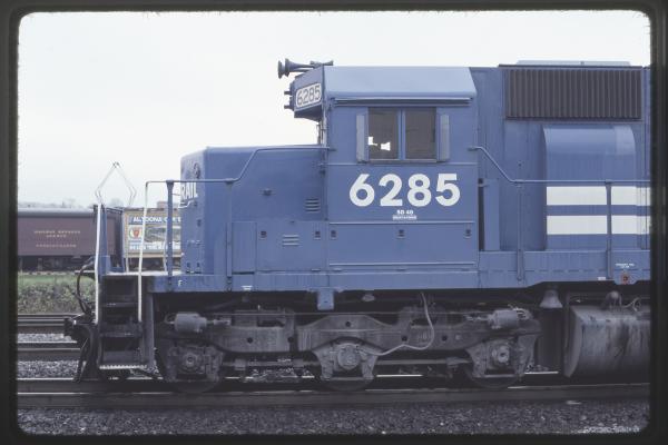 Conrail 6285 in Altoona PA on 5/5/89