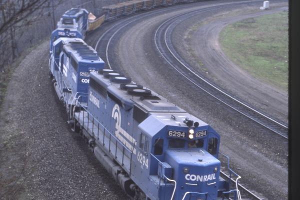 Conrail 6294 in Altoona PA on 5/5/89