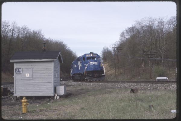 Conrail 6280 in Cresson PA on 5/5/89
